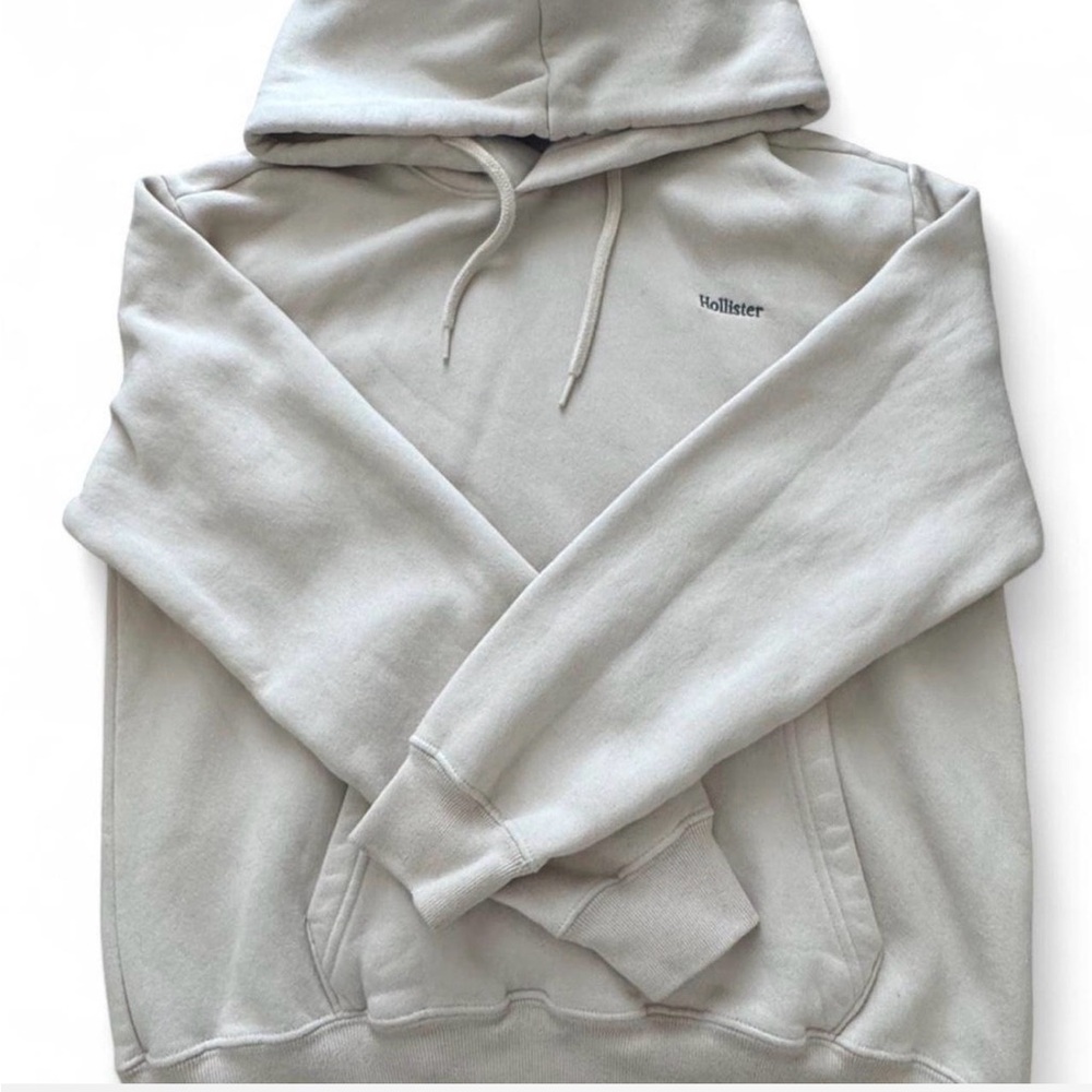 Hollister Co. Tan pullover hoodie